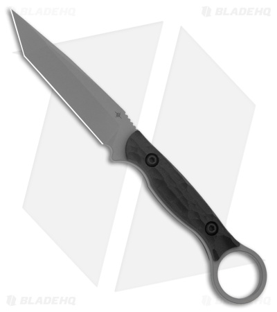 Toor Knives Serpent T Fixed Blade Knife Black/Gray G-10 (3.75" Phantom Gray)