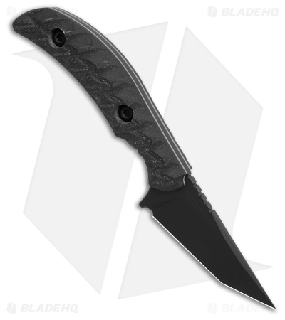 Toor Knives Shifter T SOCOM Black Fixed Blade Knife Black G-10 (2.75" Black)
