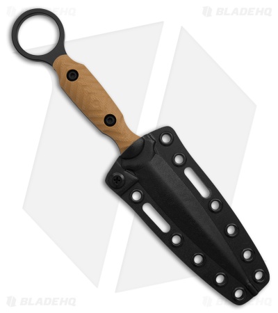 Toor Knives Specter R Fixed Blade Knife FDE G-10 (4.25" KG Gunkote)