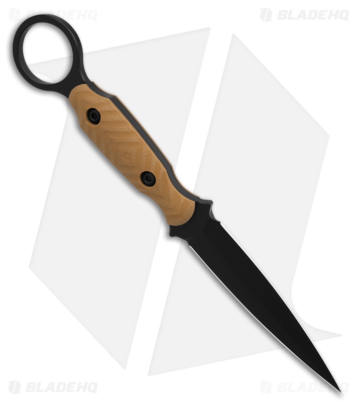 Toor Knives Specter R Fixed Blade Knife FDE G-10 (4.25" KG Gunkote)
