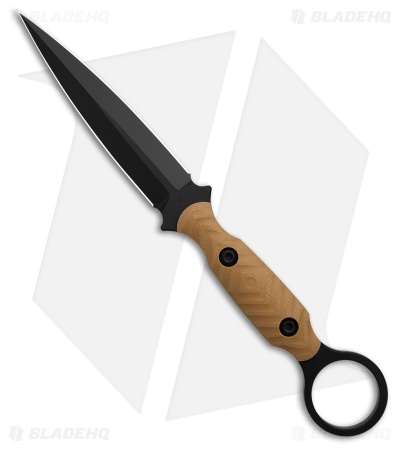 Toor Knives Specter R Fixed Blade Knife FDE G-10 (4.25" KG Gunkote)