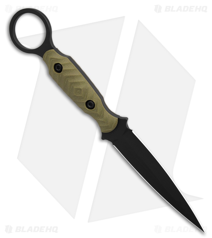 Toor Knives Specter R Fixed Blade Knife Ranger Green G-10 (4.25" KG Gunkote)