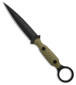 Toor Knives Specter R Fixed Blade Knife Ranger Green G-10 (4.25" KG Gunkote)