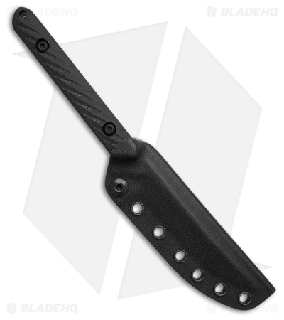 Toor Knives Vespen SOCOM Black Fixed Blade Knife Black G-10 (4.3" Black Gunkote)