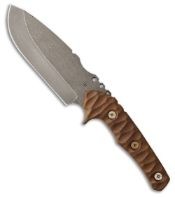 Wander Tactical Uro Hunter Fixed Blade Knife Natural Micarta (5.625" Raw)