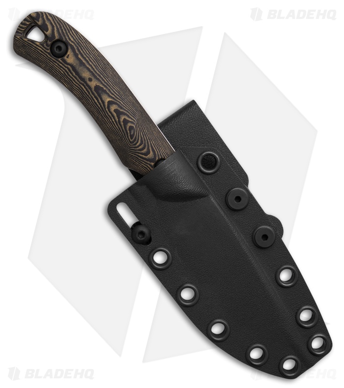 White River Axiom Fixed Blade Knife Maple/Black Richlite (2.9" Stonewash)