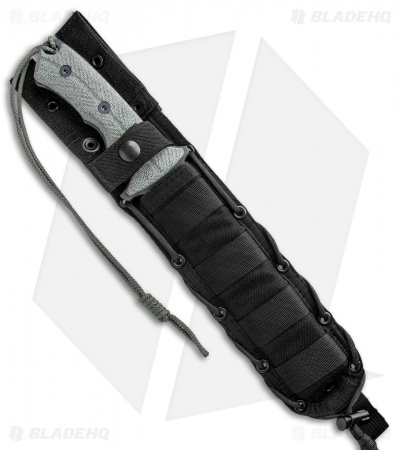 Chris Reeve Knives Green Beret Fixed Blade Knife (7" Black)