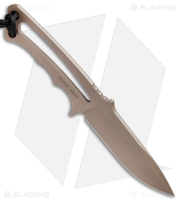 Chris Reeve Knives Professional Soldier Fixed Blade Knife (3.375" FDE PVD)