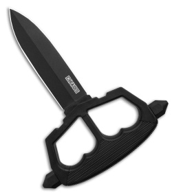 Cold Steel Chaos Push Knife Fixed Blade Knife (5" Black) 80NT3