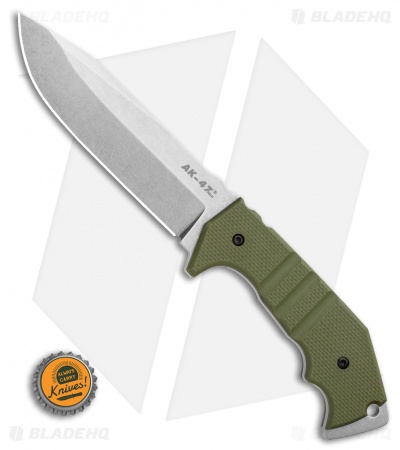 Cold Steel AK-47 Field Fixed Blade Knife (5.5" Stonewash) 14AKVG