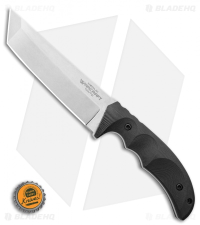 Cold Steel Medium Warcraft Tanto Fixed Blade Knife (5.5" Stonewash) 13ST