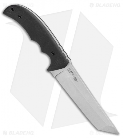 Cold Steel Medium Warcraft Tanto Fixed Blade Knife (5.5" Stonewash) 13ST