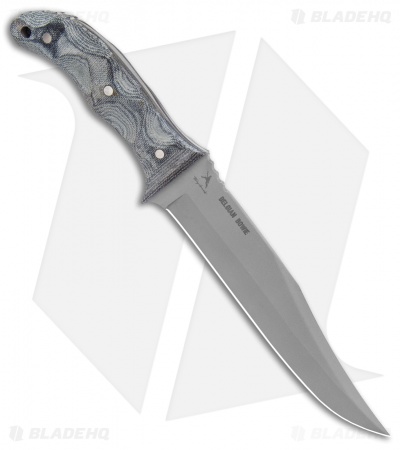 Condor Belgian Bowie Fixed Blade Knife Micarta w/ Leather Sheath (7.7" BB)