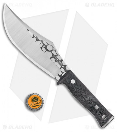 Condor Gryphus Fixed Blade Knife Black Micarta w/ Kydex Sheath (6.7" Natural) 