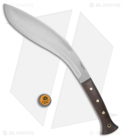 Condor King Kukri Fixed Blade Machete Knife Walnut (12.75" Gray) CTK1820-12.5HC