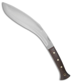 Condor King Kukri Fixed Blade Machete Knife Walnut (12.75" Gray) CTK1820-12.5HC