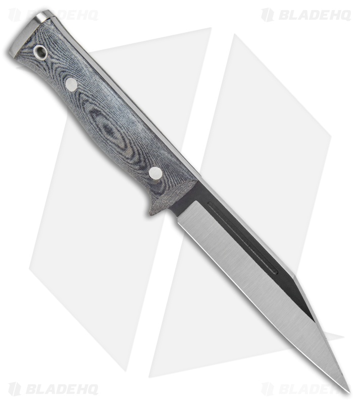 Condor Sigrun Fixed Blade Knife Gray Micarta w/ Kydex Sheath (5.6" Two Tone) 