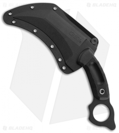 CRKT Du Hoc Karambit Fixed Blade Knife (5.1" Black) 2630