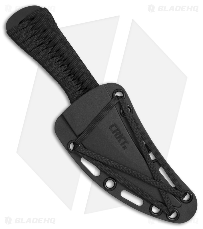 CRKT Scrub Tactical Fixed Blade Knife (3.75" Black) 2712