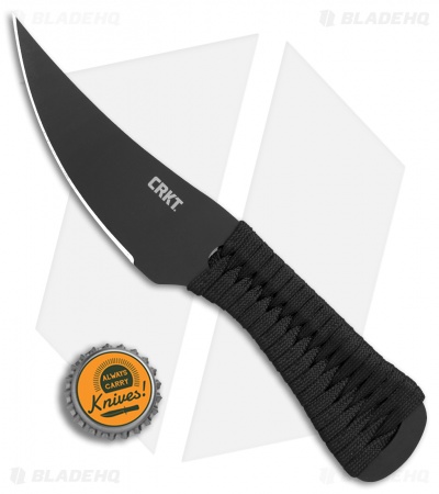 CRKT Scrub Tactical Fixed Blade Knife (3.75" Black) 2712