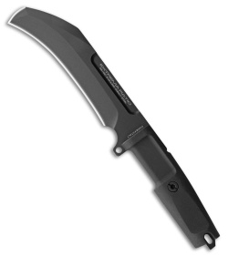 Extrema Ratio Corvo Fixed Blade Knife Black Forprene (7" Black) 