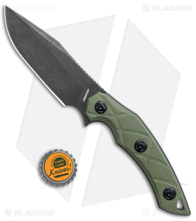 Fox Knives | Defcon 5 Lycosa | Fixed Blade Knife | OD Green - Blade HQ
