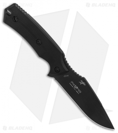 Fox Knives Felin Fixed Blade Knife Black G-10 (4.12" Black) FX-517
