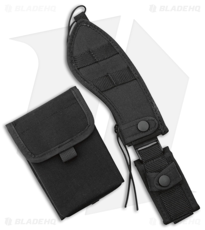 Fox Knives Panabus Fixed Blade Black Polymer (7.25