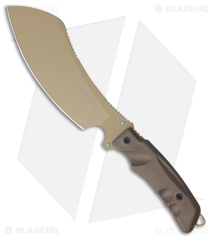 Fox Knives Panabus Fixed Blade Coyote Tan Polymer (7.25" Tan) FX-509CT