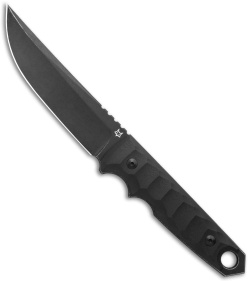 Fox Knives Ryu Fixed Blade Knife Black G-10 (5.3" Black) 02FX744