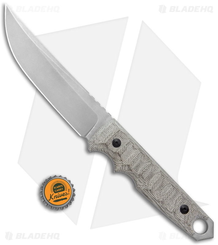 Fox Knives Ryu | Fixed Blade Knife | Green Micarta