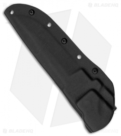 Fox Knives Stealth Fixed Blade Knife Black Forprene (6.625" Gray)