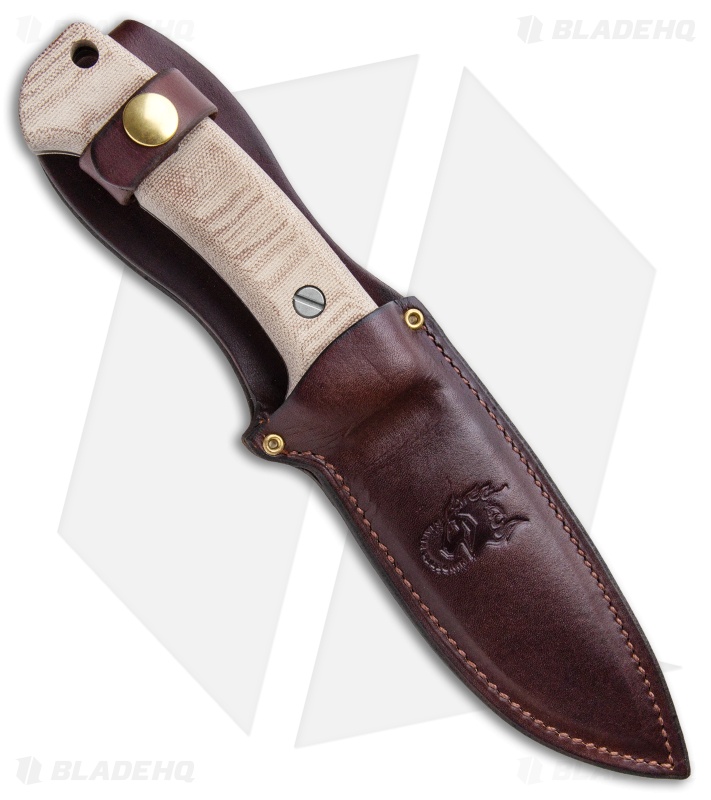 Hinderer The Ranch Bowie Fixed Blade Micarta + DLC DP Blade HQ