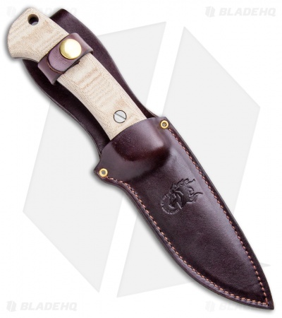 Hinderer Knives Reserve Series Ranch Harpoon Spanto Knife Micarta (Battle Black)