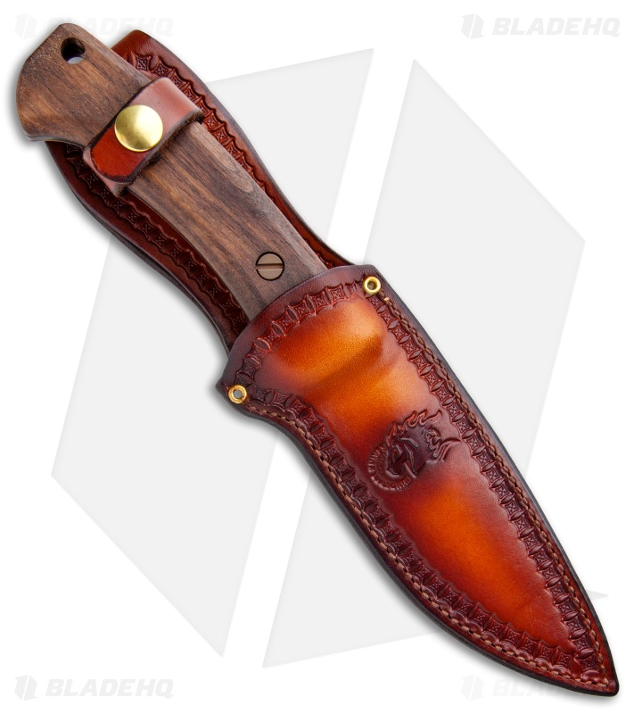 Hinderer Knives The Ranch Bowie Fixed Blade Wood Blade HQ