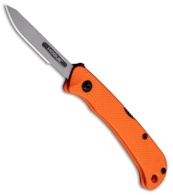 Hogue Expel Folding Spey Spine Lock Knife Orange Peel Ply G-10 (2.5" Satin)