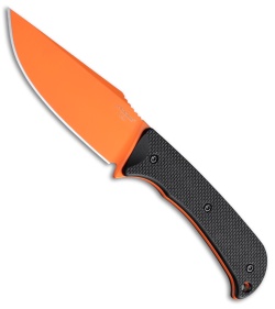 Hogue Extrak XL Fixed Blade Knife Black G-10 (3.9" Orange)