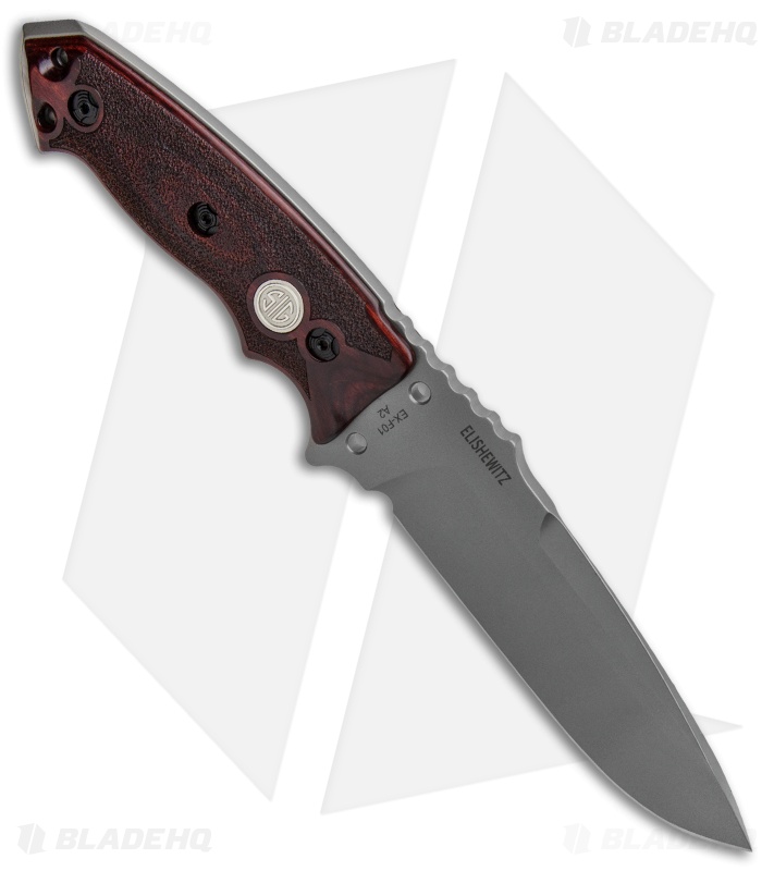 Hogue Knives EX-F01 Fixed Blade Knife Rosewood (5.5" Plain) 37175