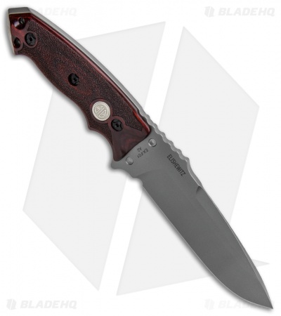 Hogue Knives EX-F01 Fixed Blade Knife Rosewood (5.5" Plain) 37175