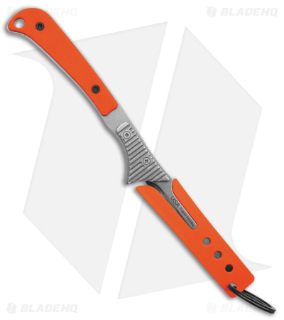 Hogue Knives Expel Scalpel Fixed Blade Knife Orange G-10 (2.5" Stonewash ) 35874