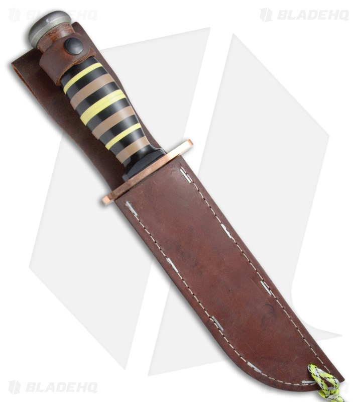 KaBar Bowie Limited Edition PTK Fixed Blade Knife Stacked G10 (7