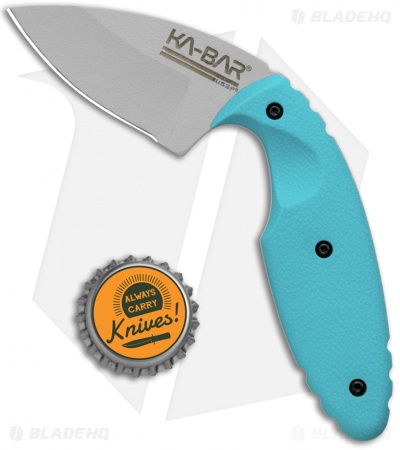 Ka-Bar TDI USSF Space Force Fixed Blade Knife Blue Zytel (2.3" Gray) 1480SF