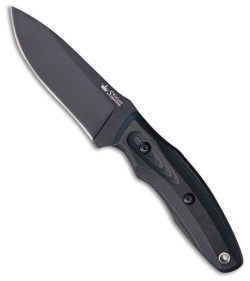 Kizlyar Supreme Urban Fixed Blade Knife Green/Black Micarta (3.75" Black) KK0228