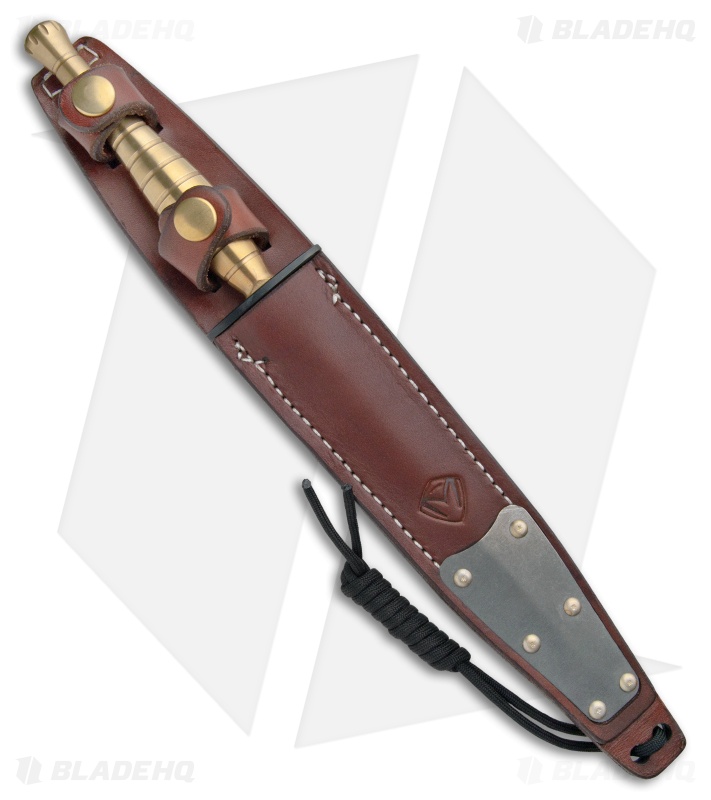 Medford FS Commando ARMY Dagger Fixed Blade Knife Brass (7" Black) 
