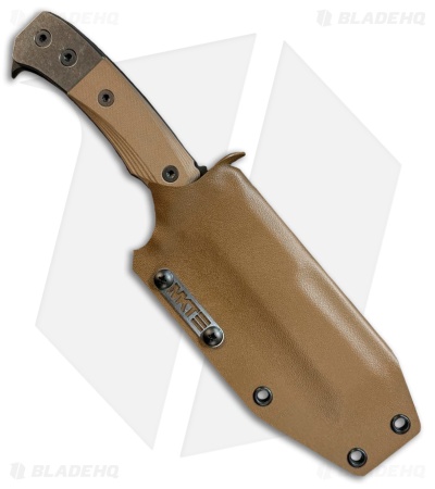 Medford USMC EOD-1 Fixed Blade Knife Coyote Brown G-10 (5" Black) MKT