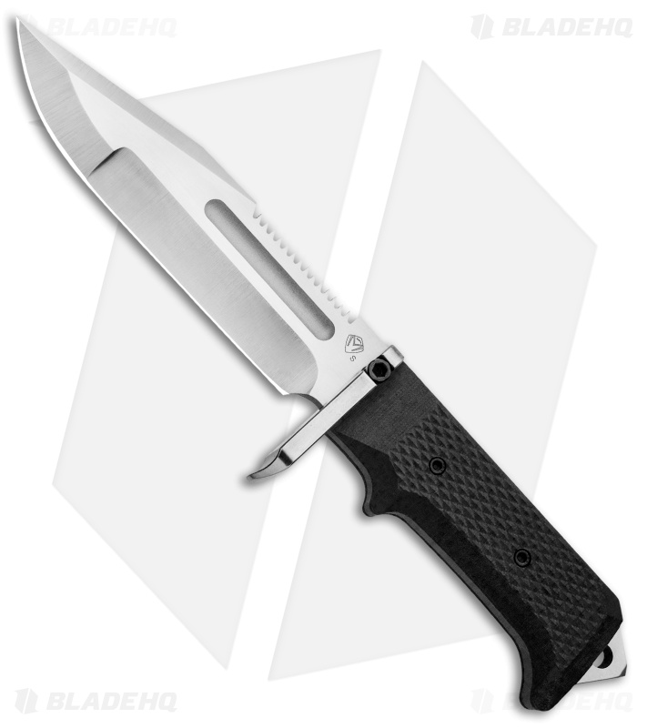Medford USMC Raider Fixed Blade Knife Black G-10 (6.5" Satin) MKT
