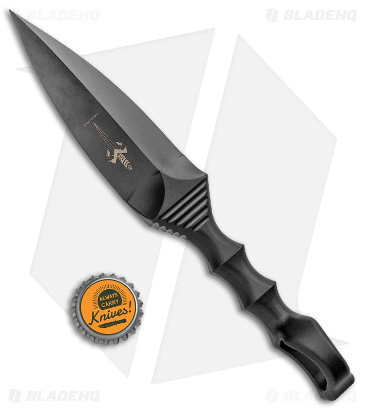 Marfione Custom M.D.T. Dispatch Tool Fixed Blade Knife (DLC Double Vapor Blast)