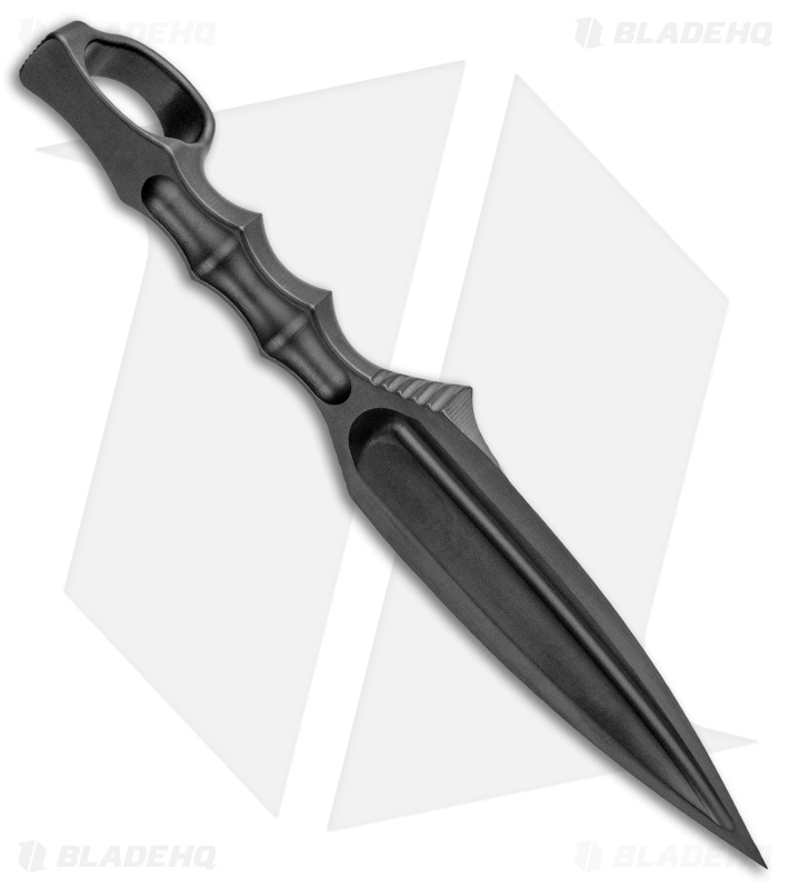 Marfione Custom M.D.T. Dispatch Tool Fixed Blade Knife (DLC Double Vapor Blast)