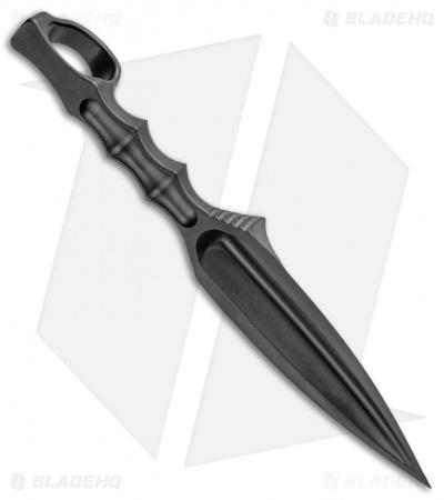 Marfione Custom M.D.T. Dispatch Tool Fixed Blade Knife (DLC Double Vapor Blast)