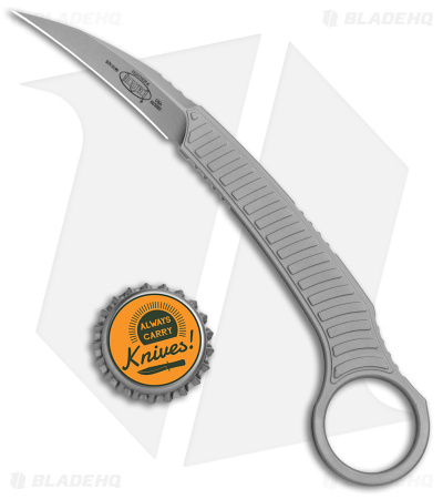 Microtech Signature Series Feather Karambit Fixed Blade Knife (2.25" Bead Blast)